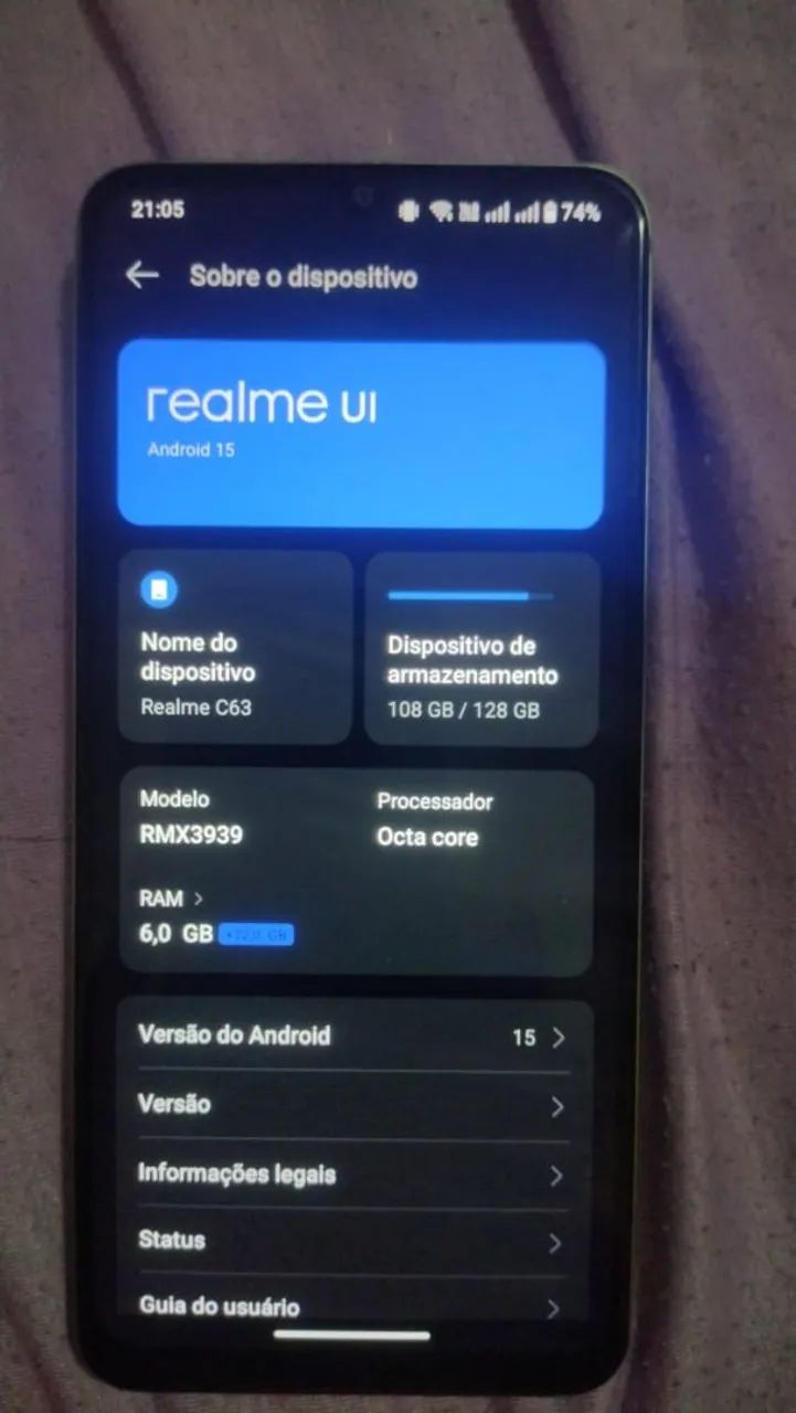 Smartphone Realme C63  - Foto 3