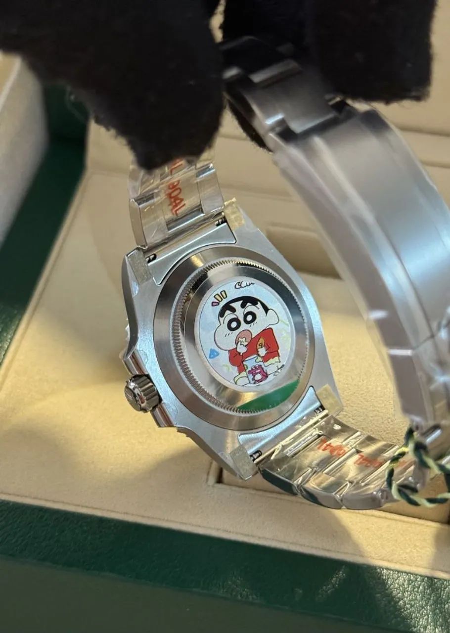 Relógio Estilo Submariner Hulk Automático - Safira e Aço Inox Super ETA  - Foto 5
