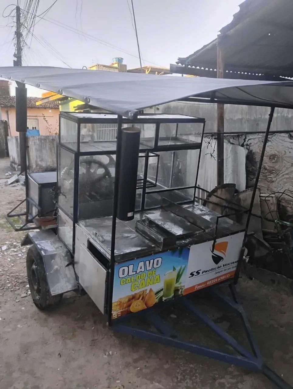 Carroça de caldo de cana e cachorro quente  - Foto 3