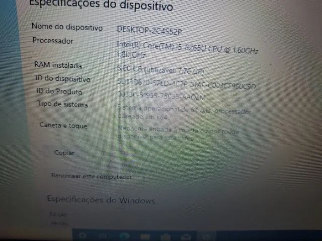 Notebook Dell Intel Core I5 ,8GB DDr4,SSD 256GB,VGA 2GB Radeon - Garantia. - Foto 4
