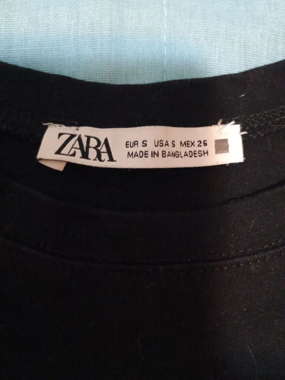 Cropped larguinho Zara (P) usado  - Foto 2