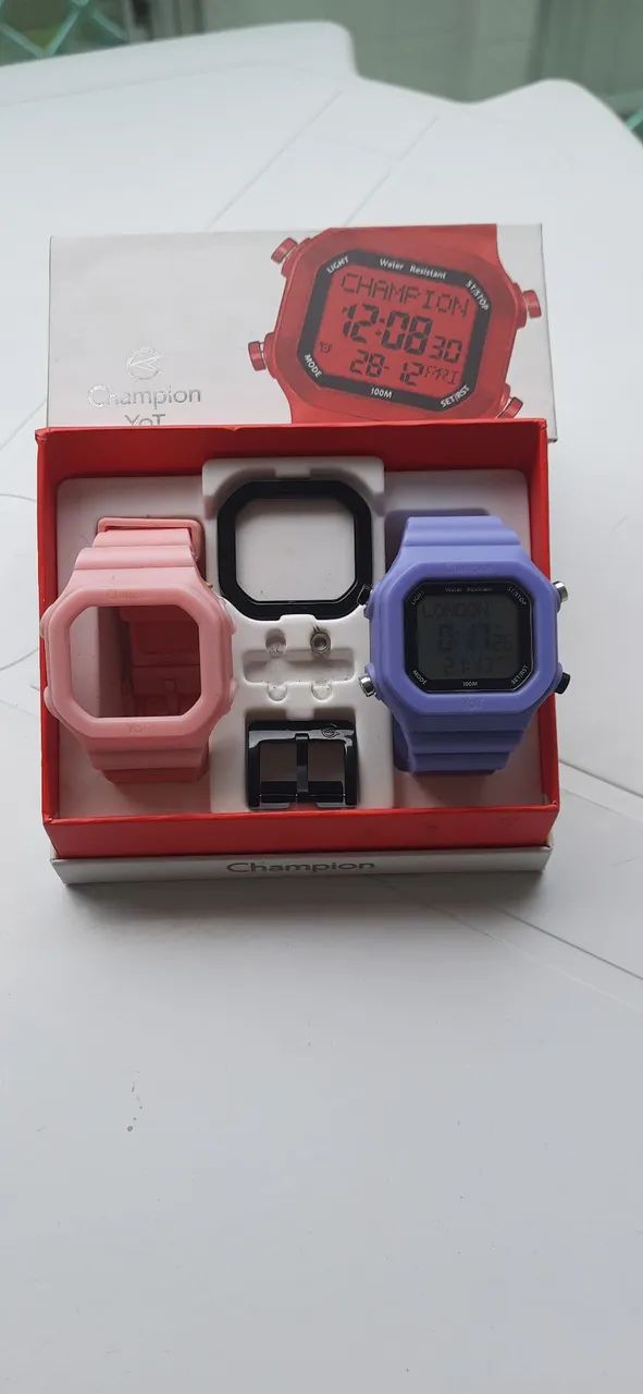 Relógio champion troca pulseira 