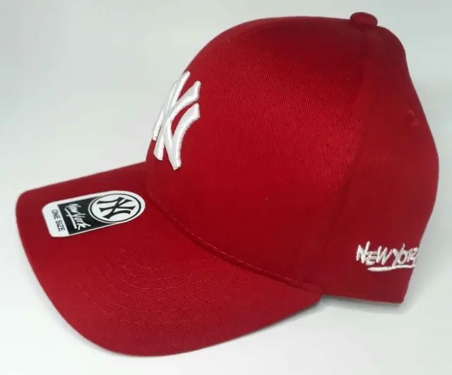 Bone New York com aba curva de regulagem - Foto 3
