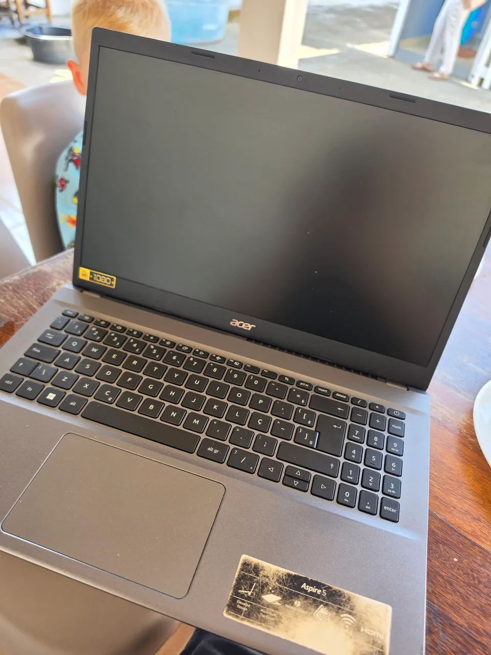 Not book acer 5 ssd de 500 gb