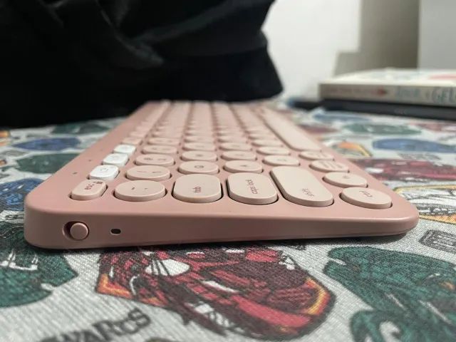 Teclado Sem Fio Logitech Pebble Keys 2 K380s (Bluetooth/Compacto) - Foto 4