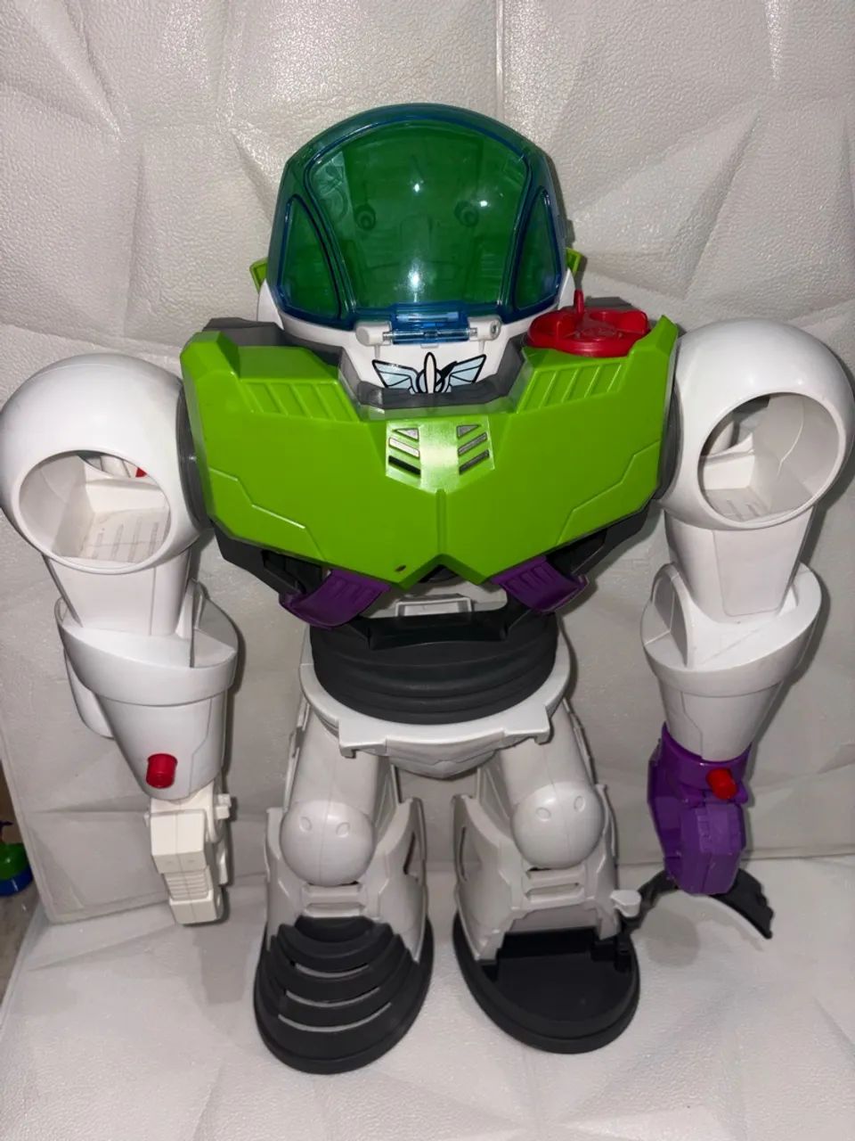 Boneco Buzz Imaginext grande 