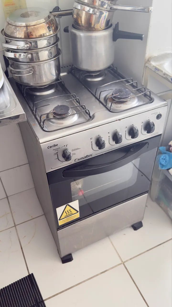 Fogão Esmaltec Caribe - Foto 3