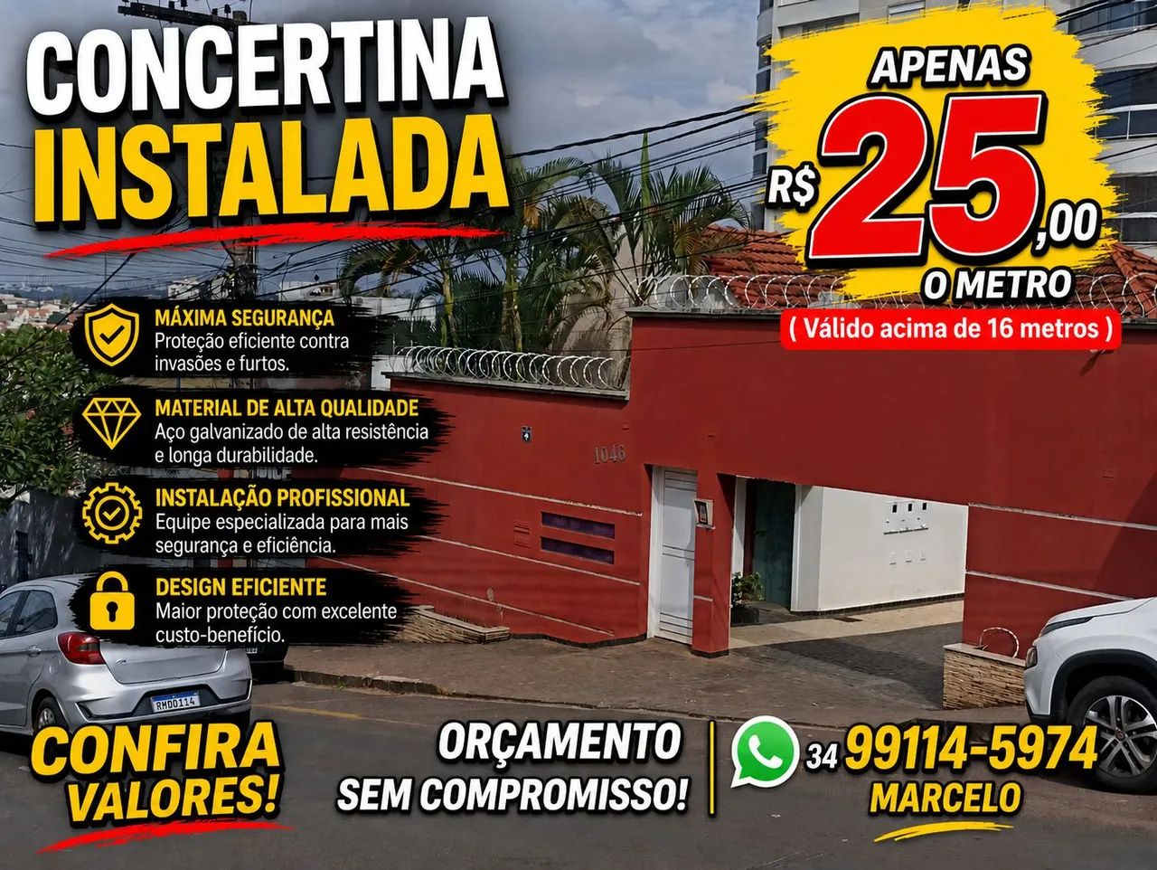 Concertina Diretamente da fábrica 