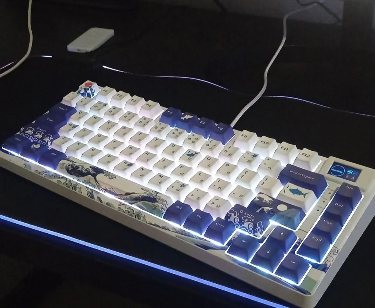 TECLADO MECÂNICO WOMIER S-K80 75% - Foto 2