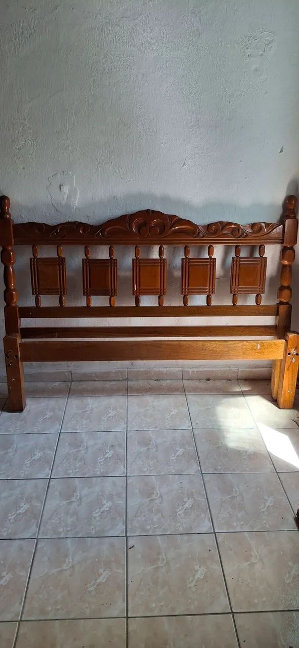 Cama de madeira espelho de cama madeira
