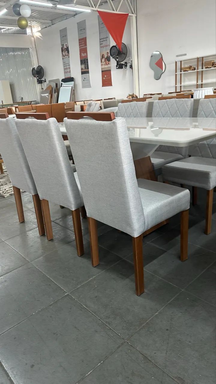 Mesa de jantar pronta entrega de madeira  - Foto 2