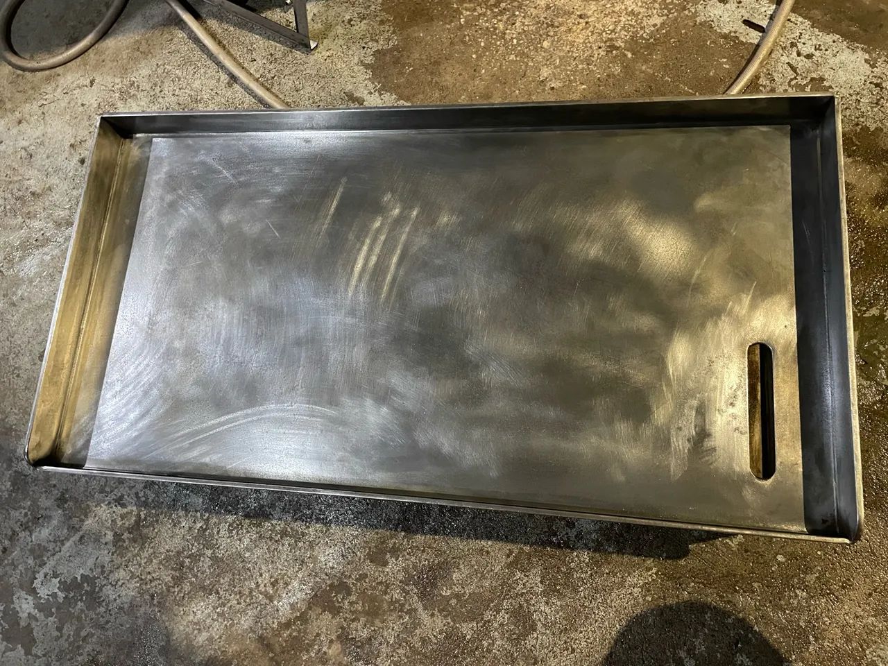 Chapa de ferro fundido 100x52
