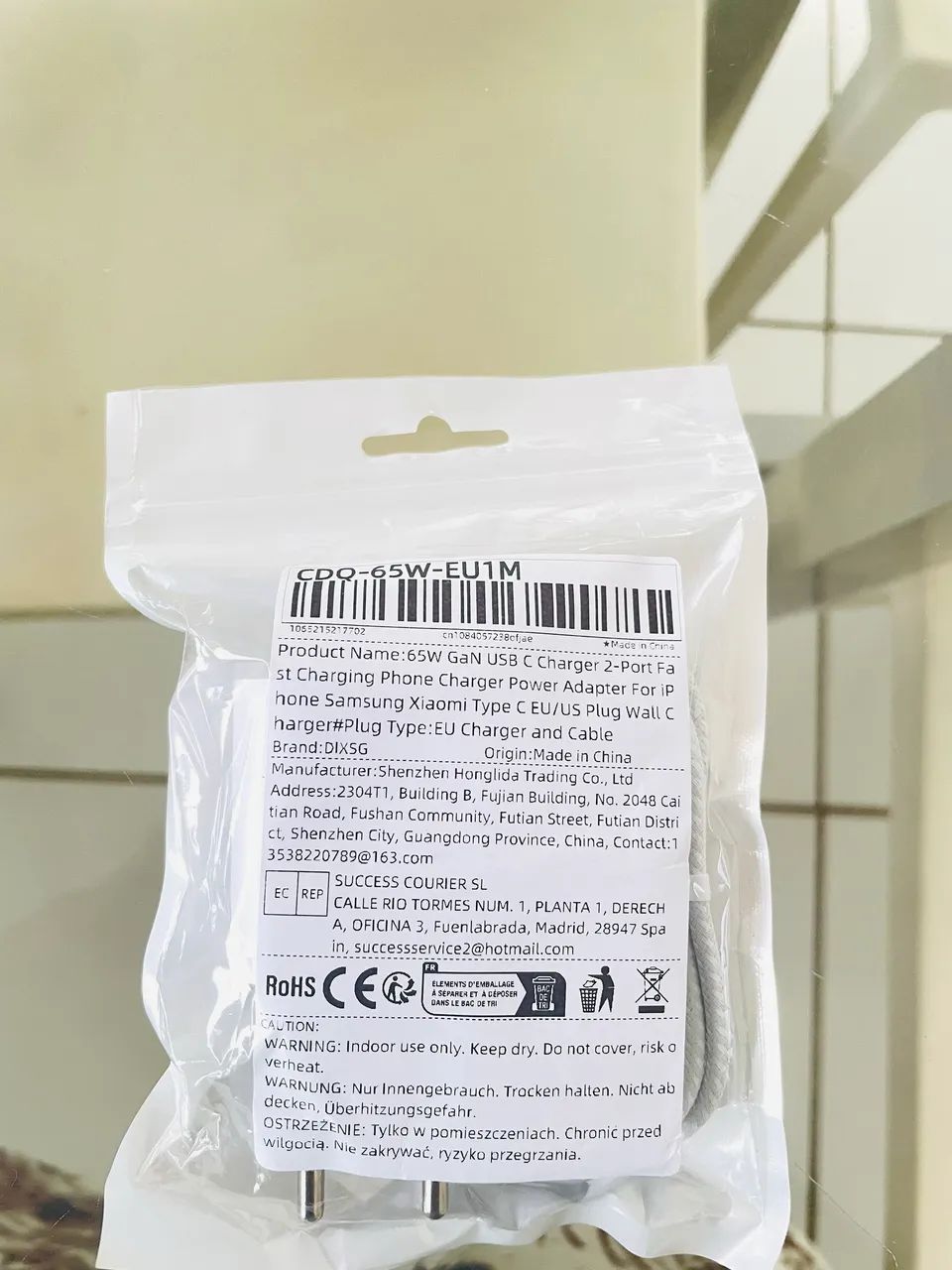 Carregador 65w Usb + Usb C - Foto 3
