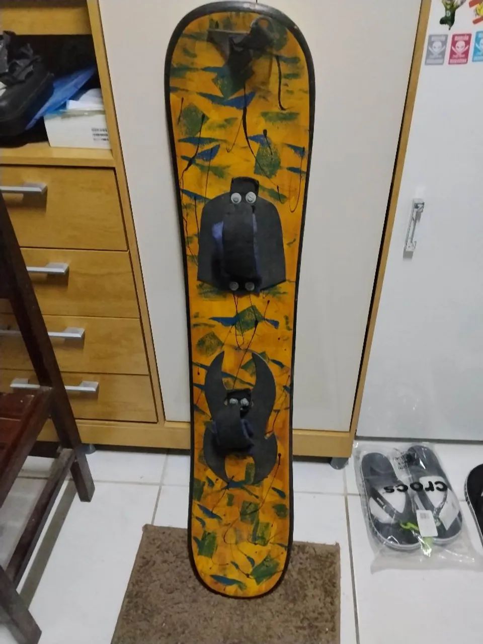 Prancha de sandboard bem conservada 