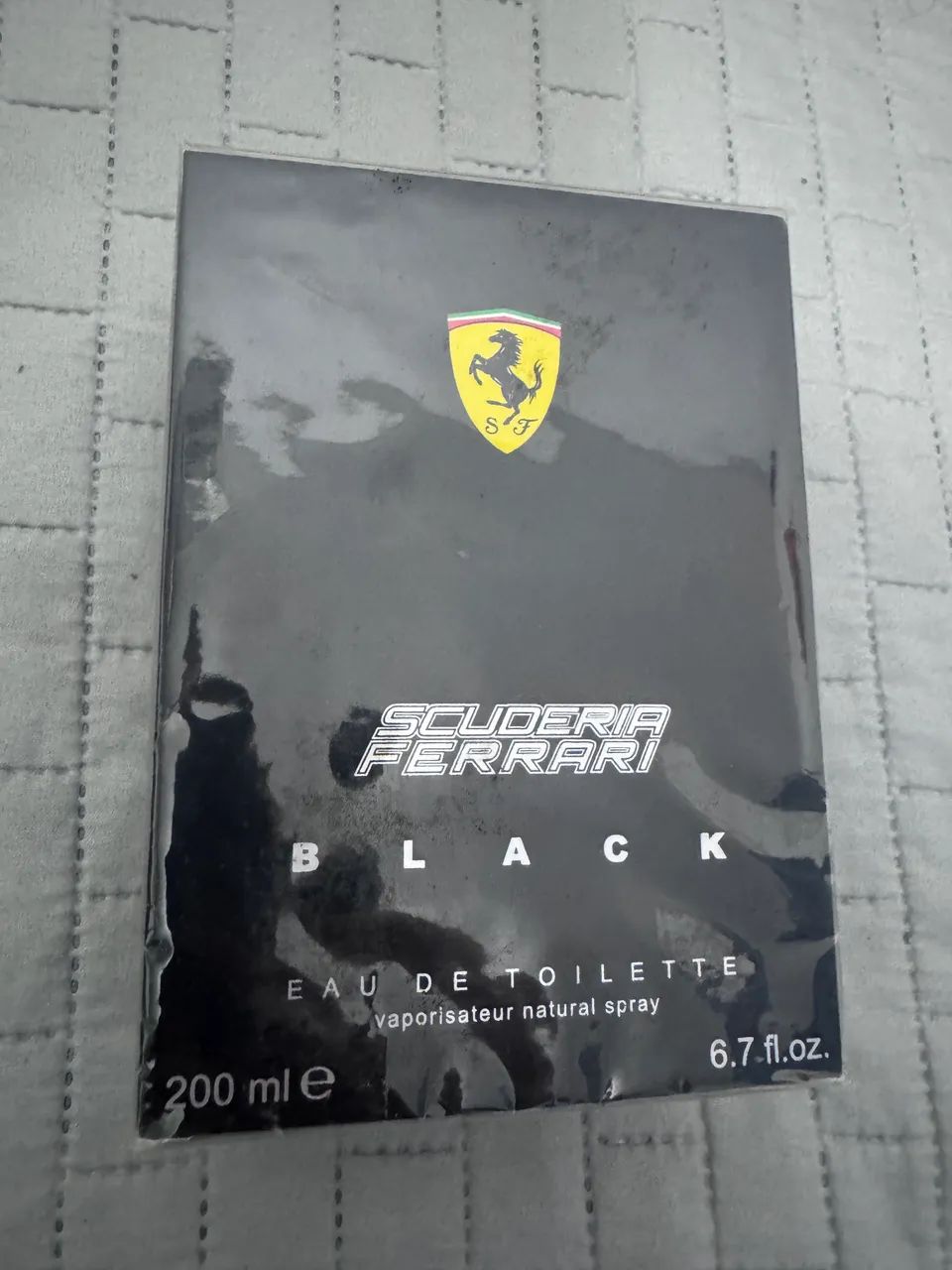 Perfume Ferrari Black 200 ML