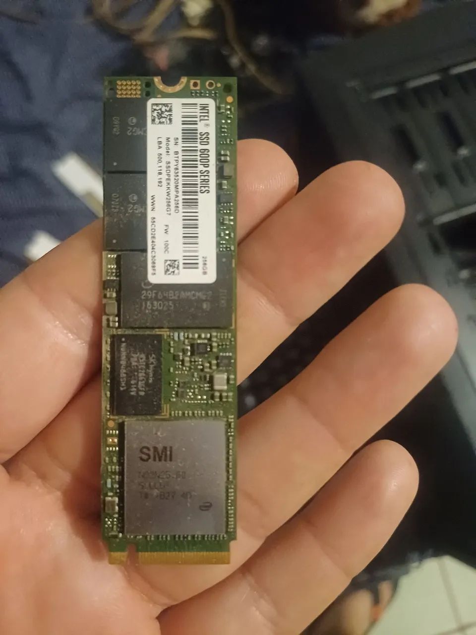 Nvme 256gb Intel  - Foto 3