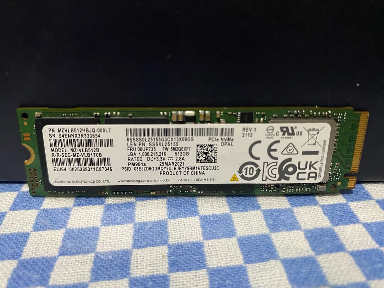SSD NVME M2 2280 512GB