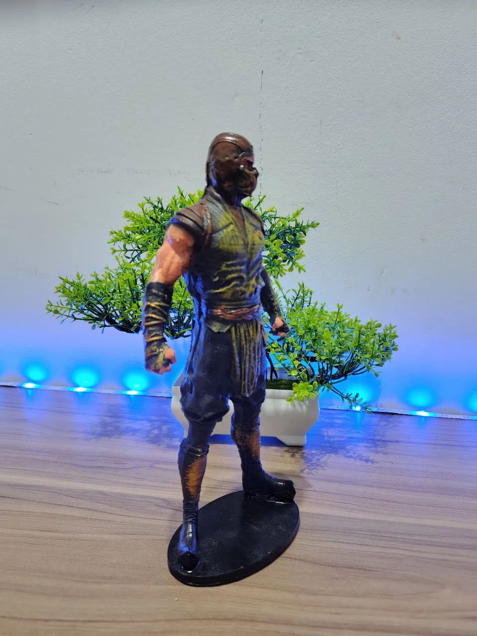 BONECO SCORPION MORTAL KOMBAT EM RESINA  - Foto 5