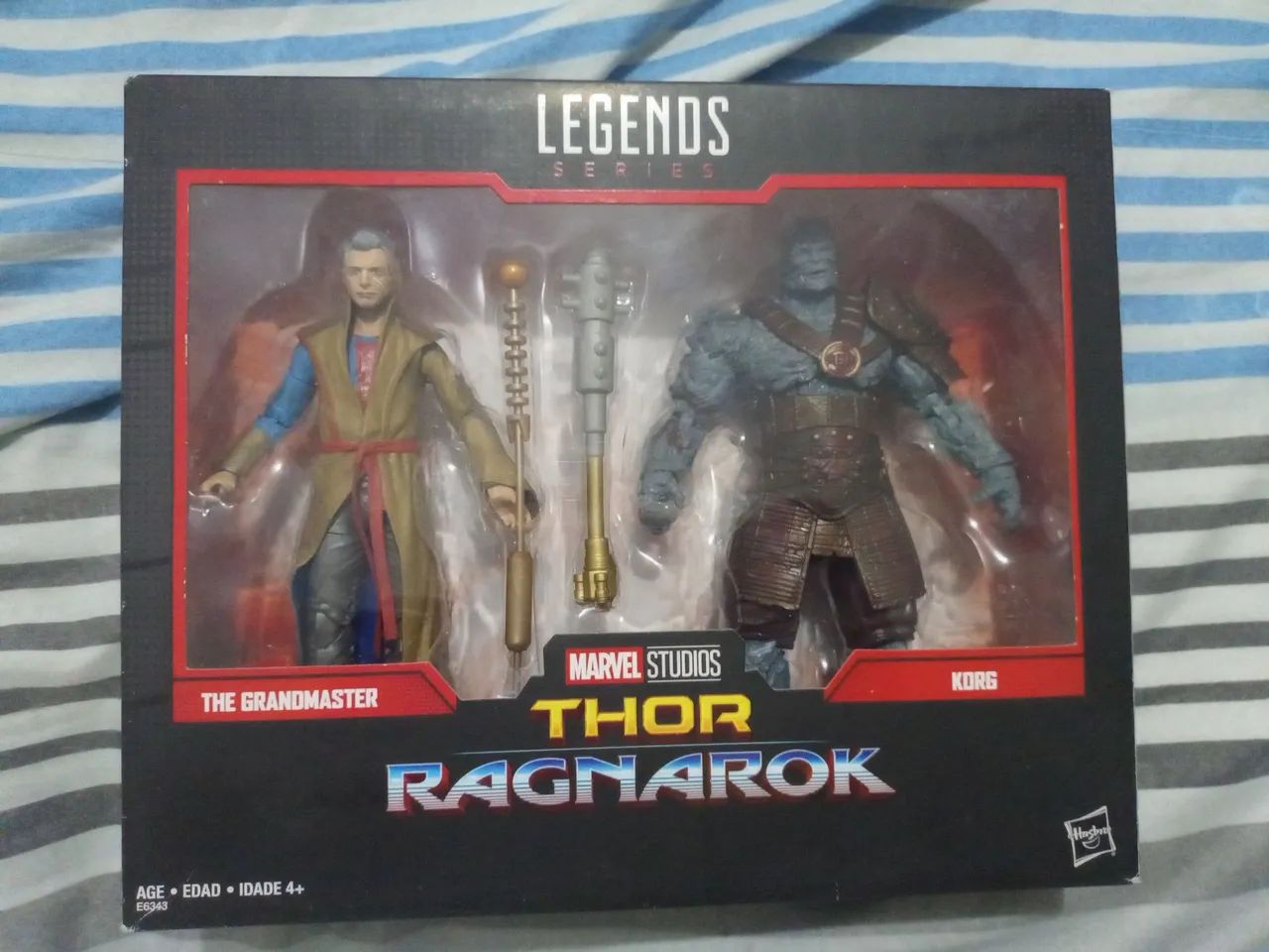 Pack graomestre e Korg Marvel legends 