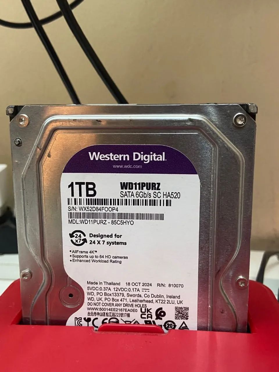 Hd 1TB WD PURPLE 