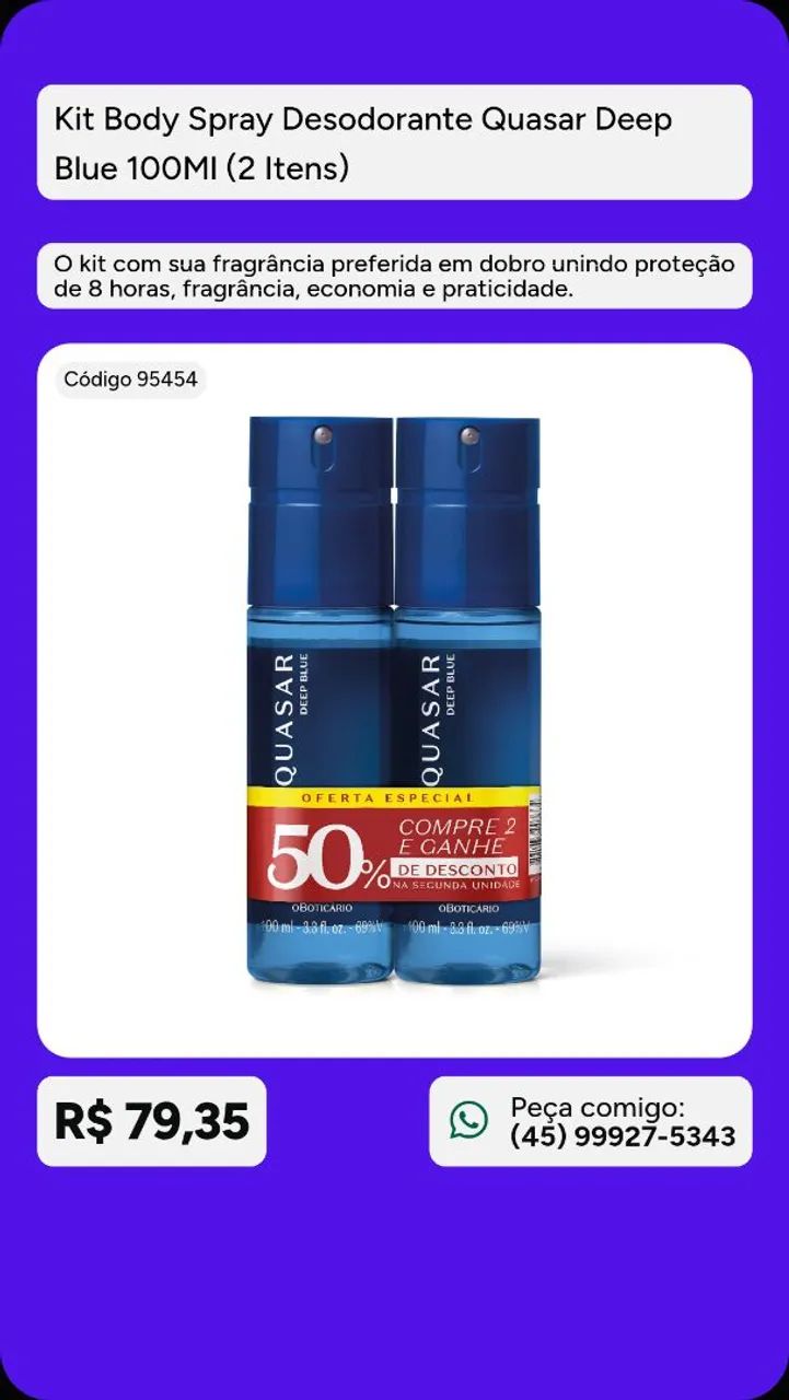 Produtos boticário Eudora 