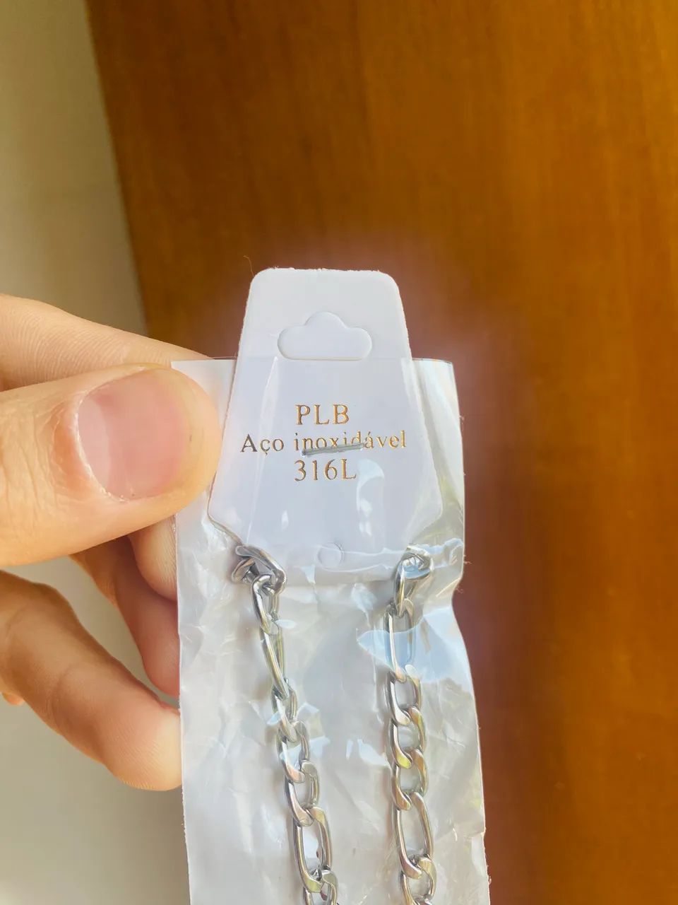 Corrente em Aço Inoxidável 316L - Cor Prata | Alta Qualidade - Foto 2