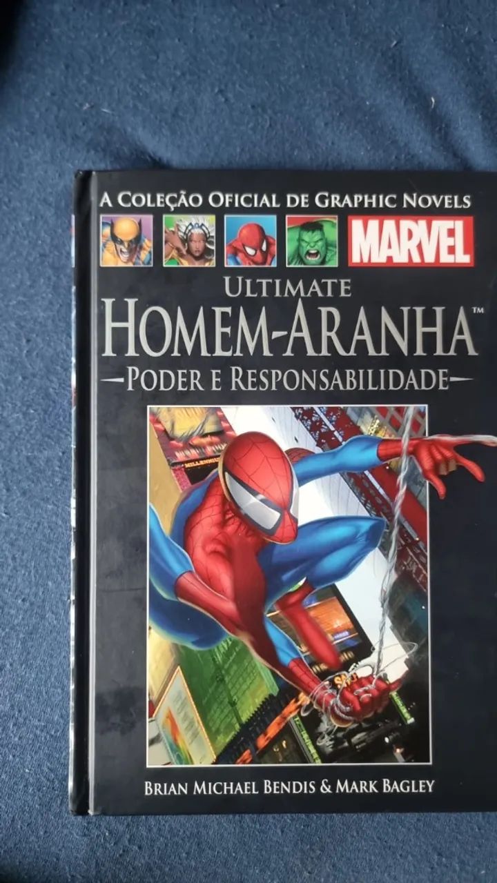 HQ Ultimate homem aranha poder e responsabilidade coleção salvat 