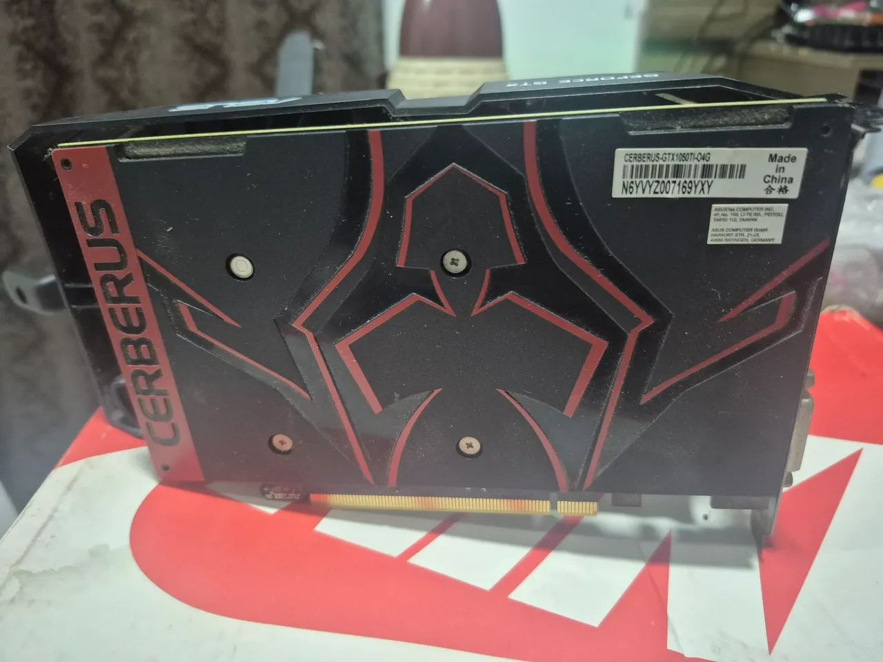 Placa mãe nvidia 1050 TI cerberos