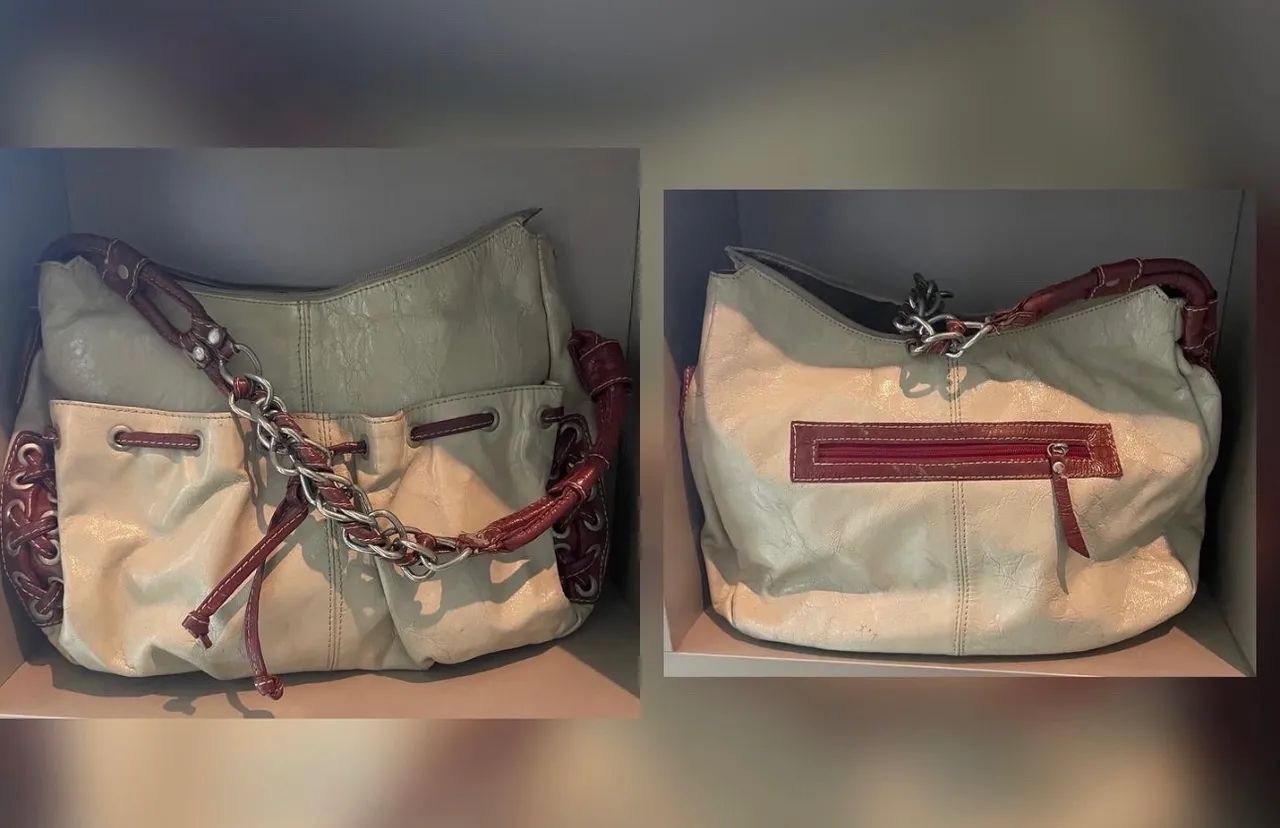 Bolsa em couro 