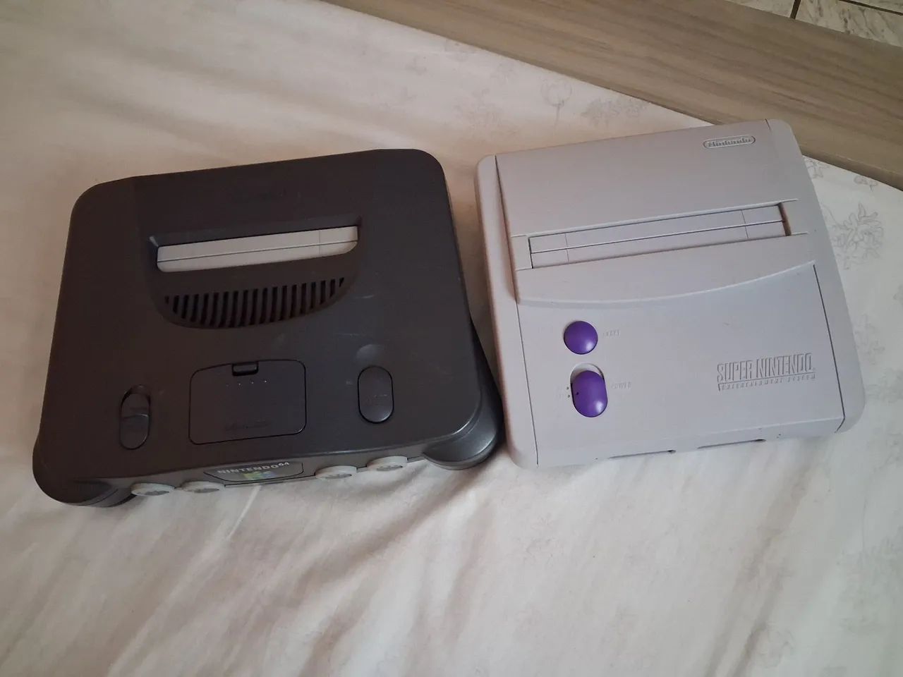 Nintendo 64 e super Nintendo 