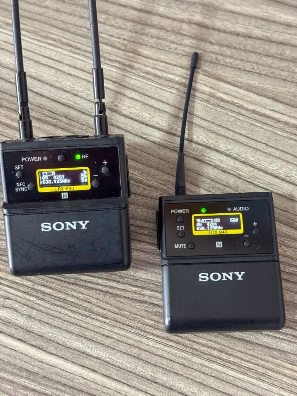 Microfone Sony de lapela UWP-D21 Profissional