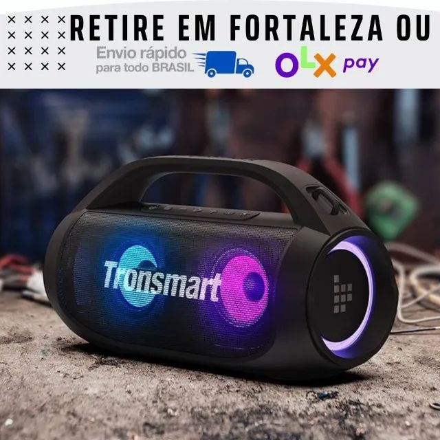 Lacrada Caixa Tronsmart Bang Se 40W, IPX6, Bluetooth