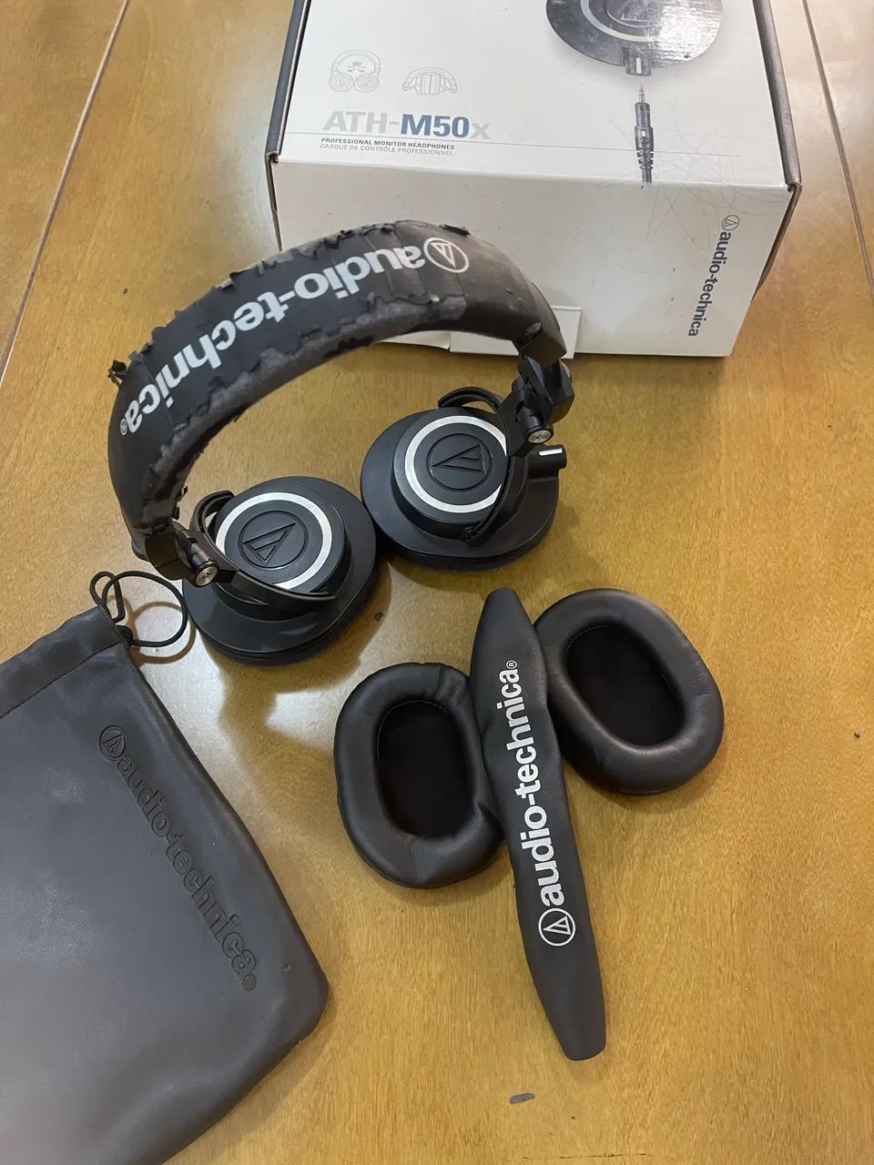 Fone Audio Technica ATH M50X - Foto 5