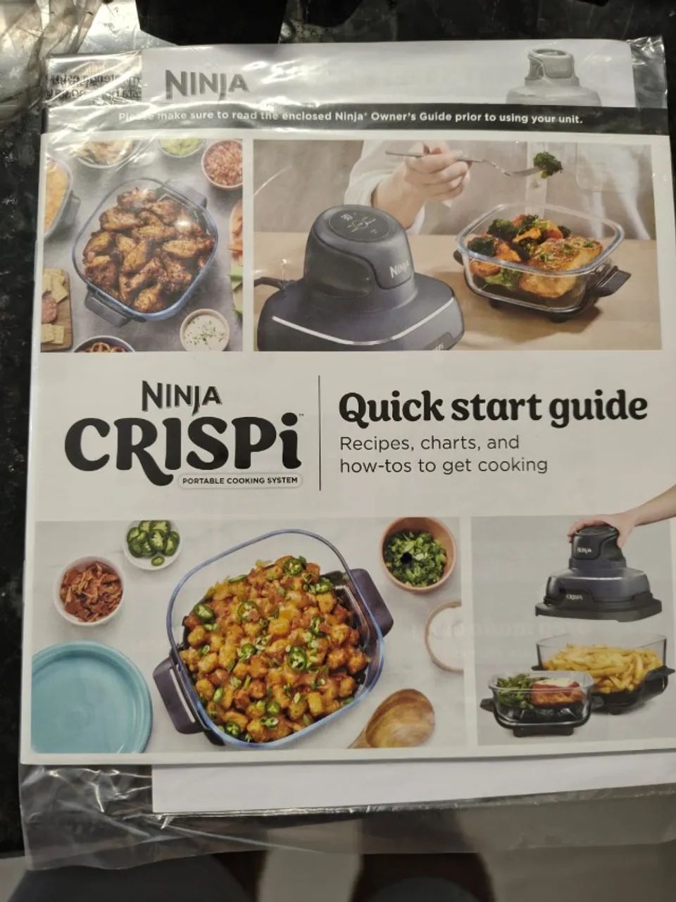 NINJA CRISPI 4 in1 - NOVA NA CAIXA - Utensílios Para Cozinha