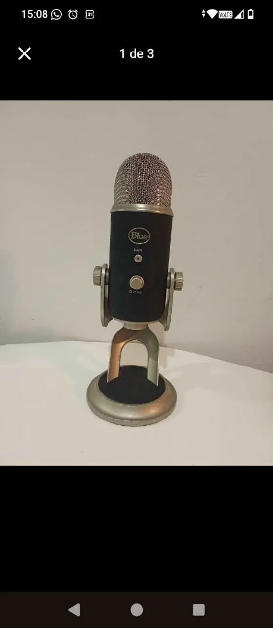 Microfone Blue Yeti Pro 