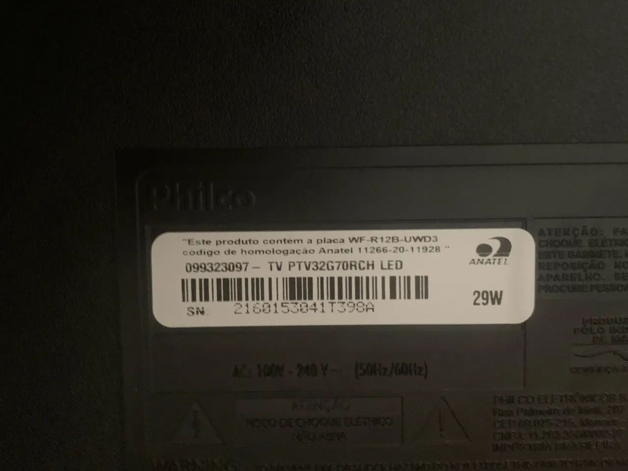 Smart TV Philco 32 polegadas sem imagem  - Foto 2