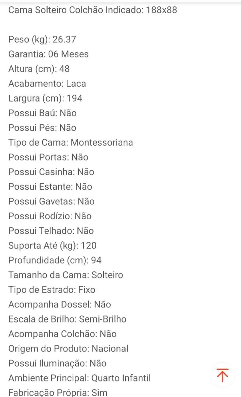 Cama infantil montessoriana solteiro  - Foto 5