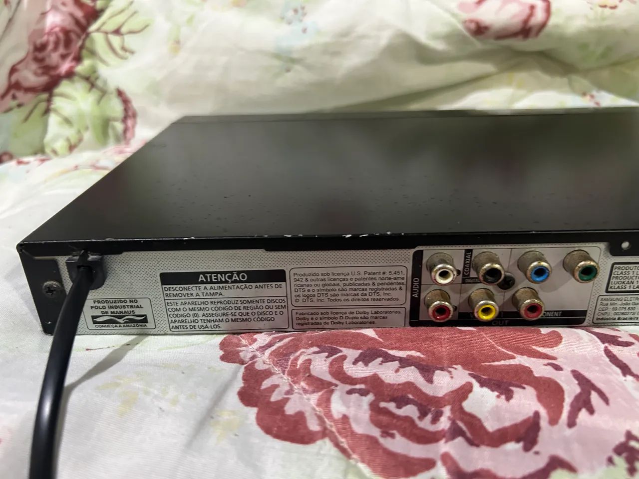 DVD Player Samsung C360KS com Controle Original - Foto 3