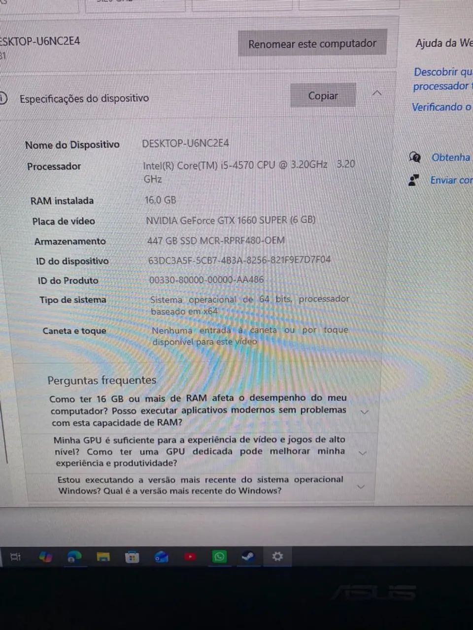 Vendo Pc gamer, avalio trocas - Foto 3