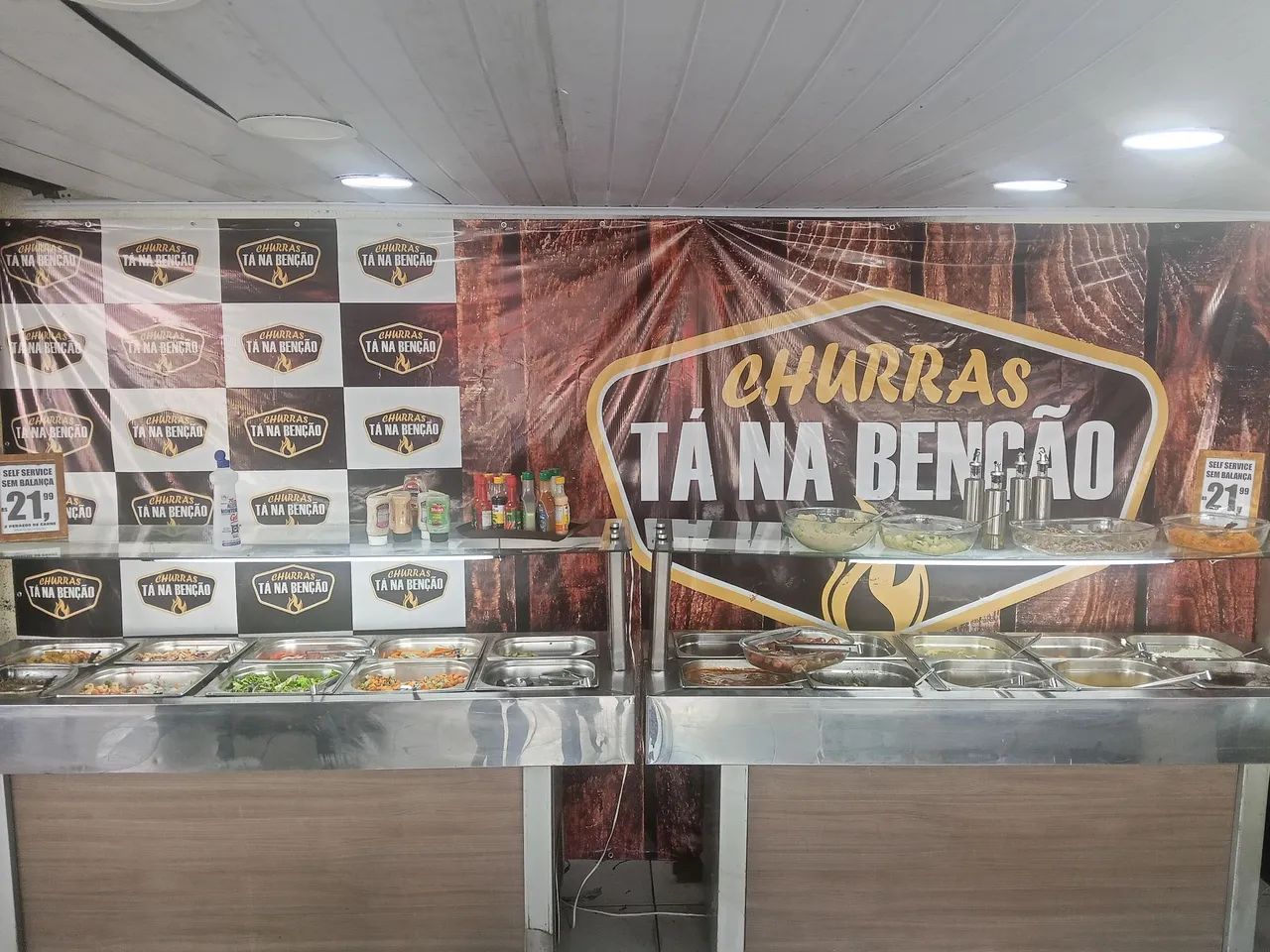 Buffet self service Gelopar