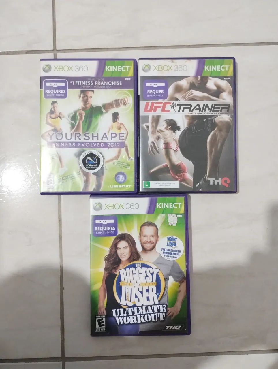 Jogos Xbox 360 p kinect