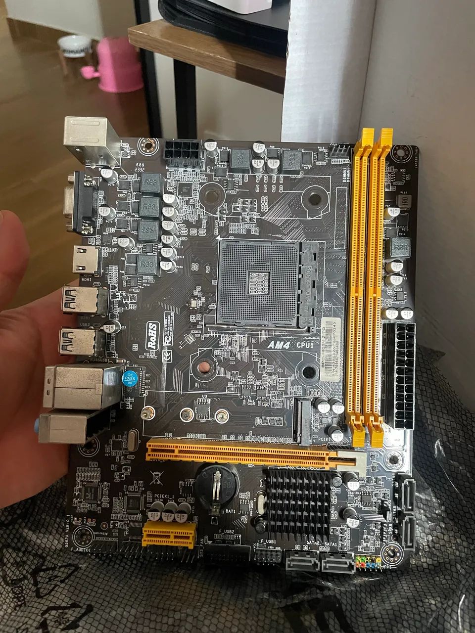 Placa mãe A520 2.-TG am4 - Foto 2