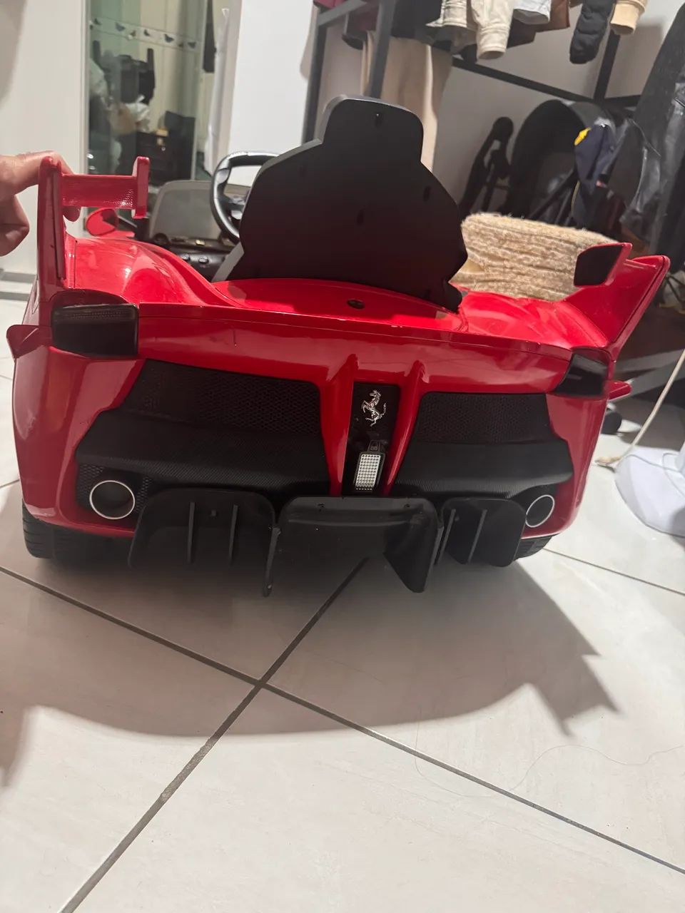 Carrinho el étrico Ferrari  - Foto 2