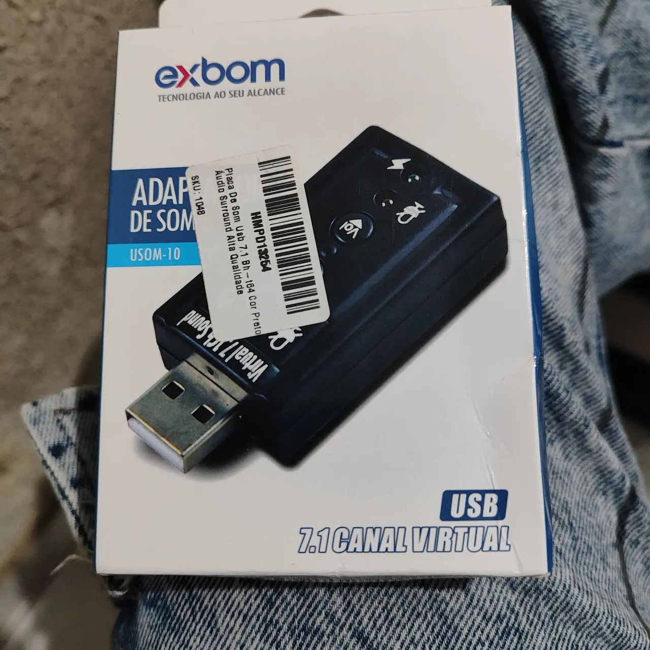 Adaptador de som USB