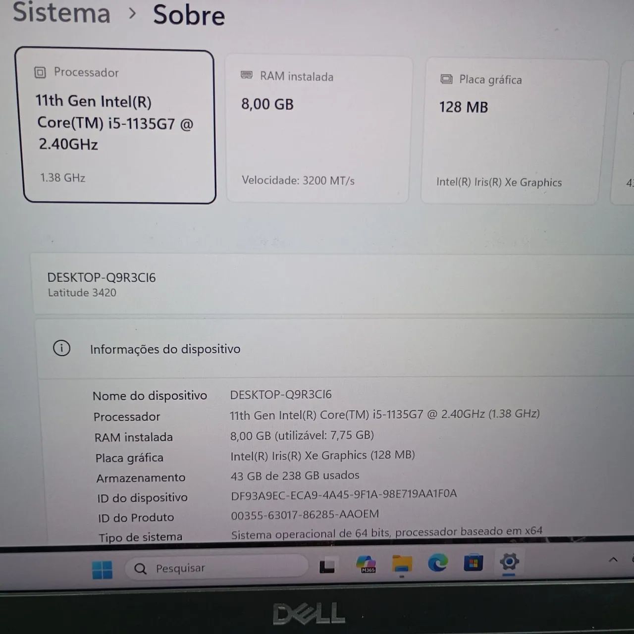 NOTEBOOK DELL LATITUDE 3420<br>? DESEMPENHO, QUALIDADE E CONFIANÇA! - Foto 5