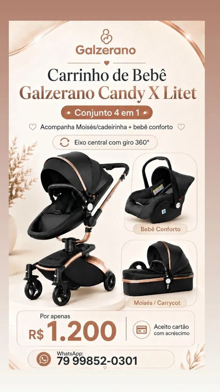 Carrinho de bebe (Galzerano)