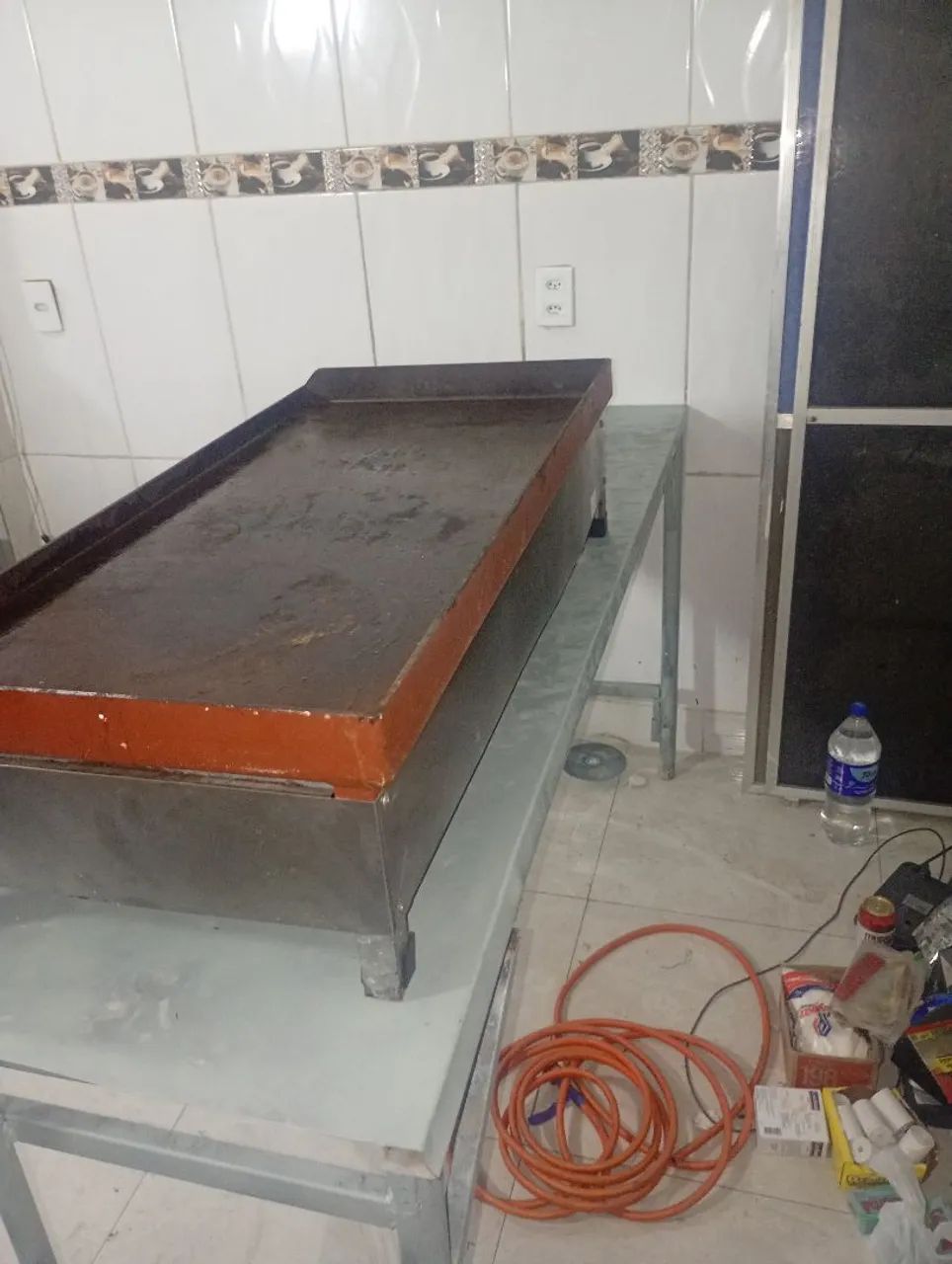 chapa grade e mesa inox 800 - Foto 2