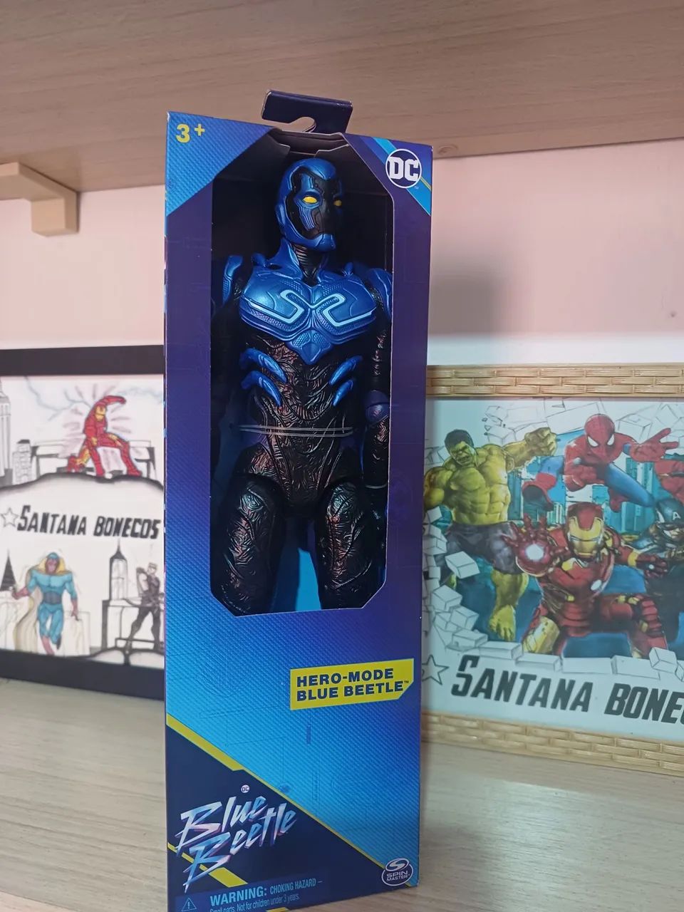Bezouro azul 30 cm original marca Hasbro  - Foto 2