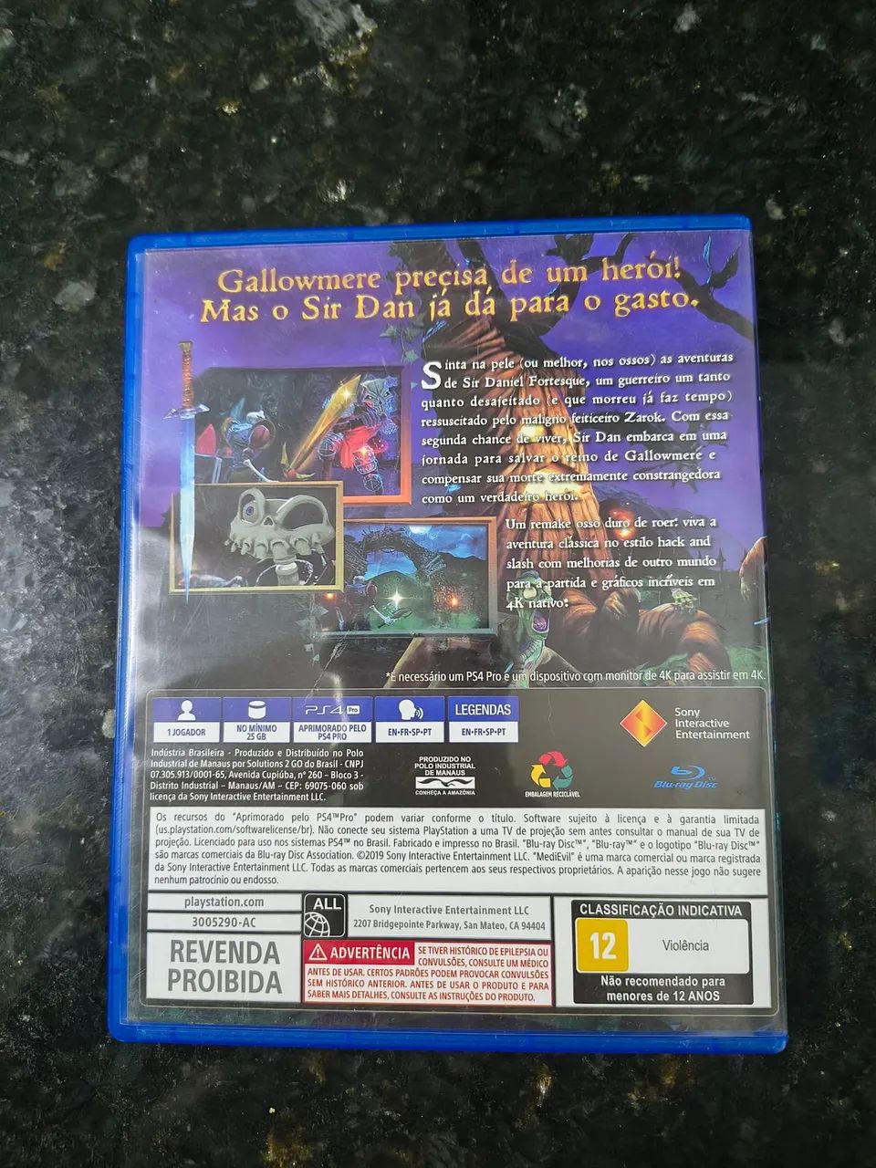 Jogo medievil ps4 - Foto 2