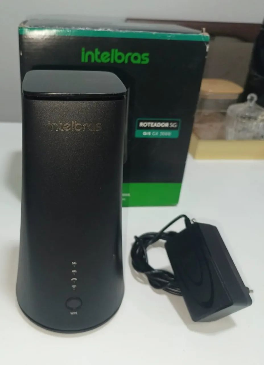 Modem roteador preto intelbras GX3000 Wifi-6 Dual Band Gx 3000 - Foto 2